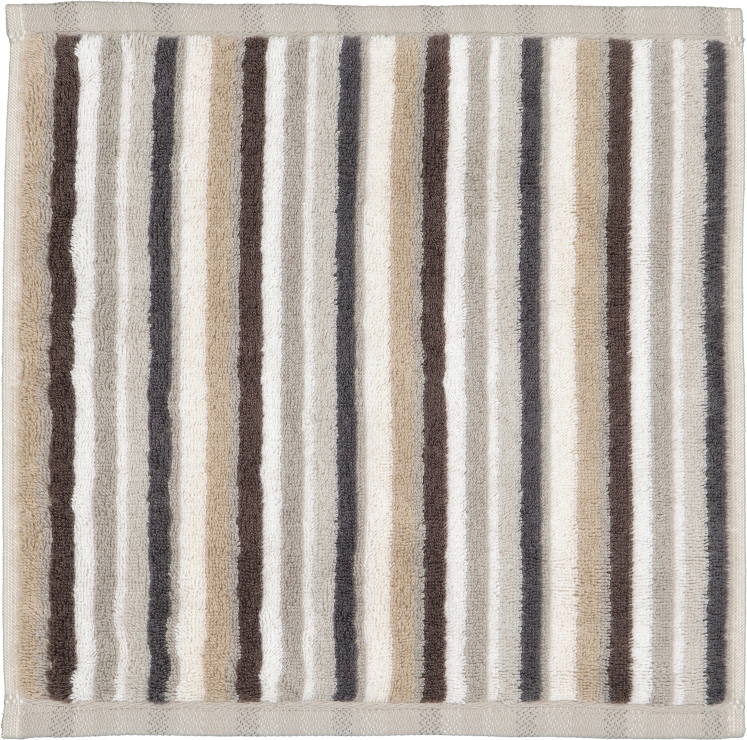 Coordinates Handtuch 30 x 30 cm gestreift braun