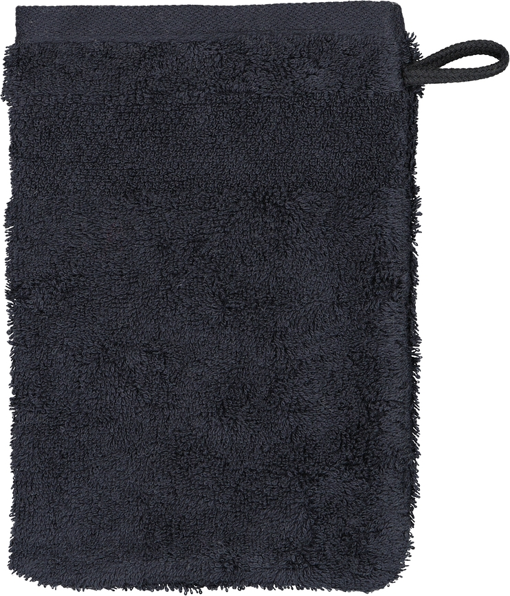 One Gant de Toilette, 16 x 22 cm, noir