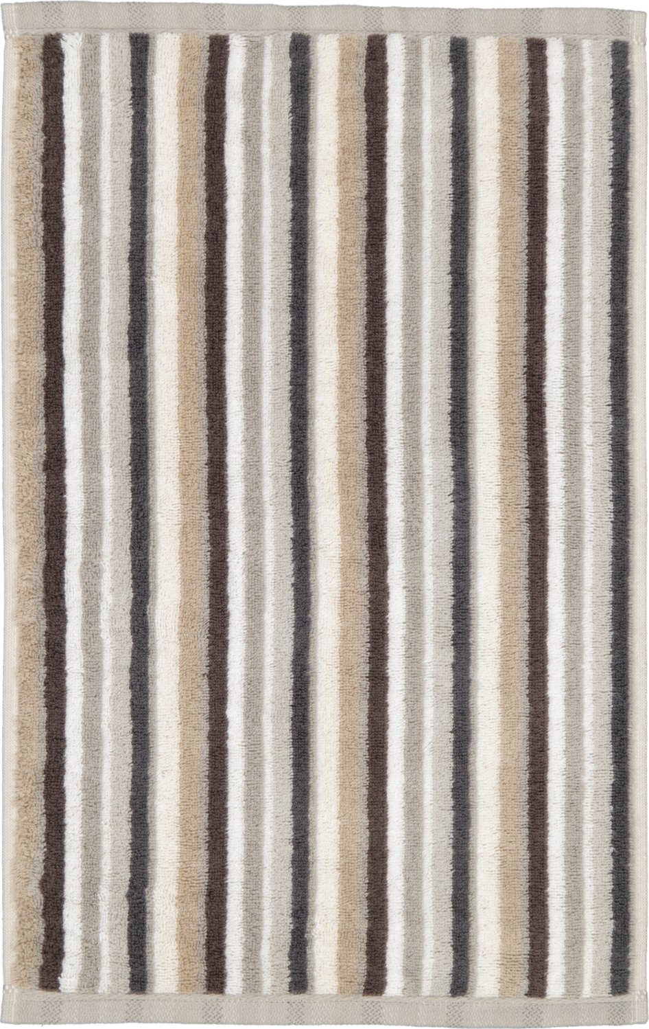 Ręcznik Coordinates w paski 30 x 50 cm brązowy