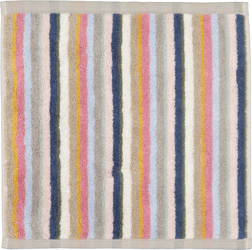 Ručník Coordinates s pruhy 30 x 30 cm barevný