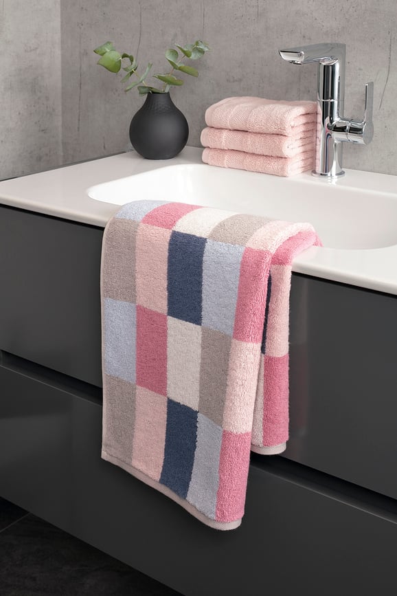 Toalla Coordinates Karo, 50 x 100 cm, multicolor