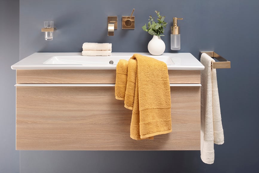 Toalla One, 50 x 100 cm, negro