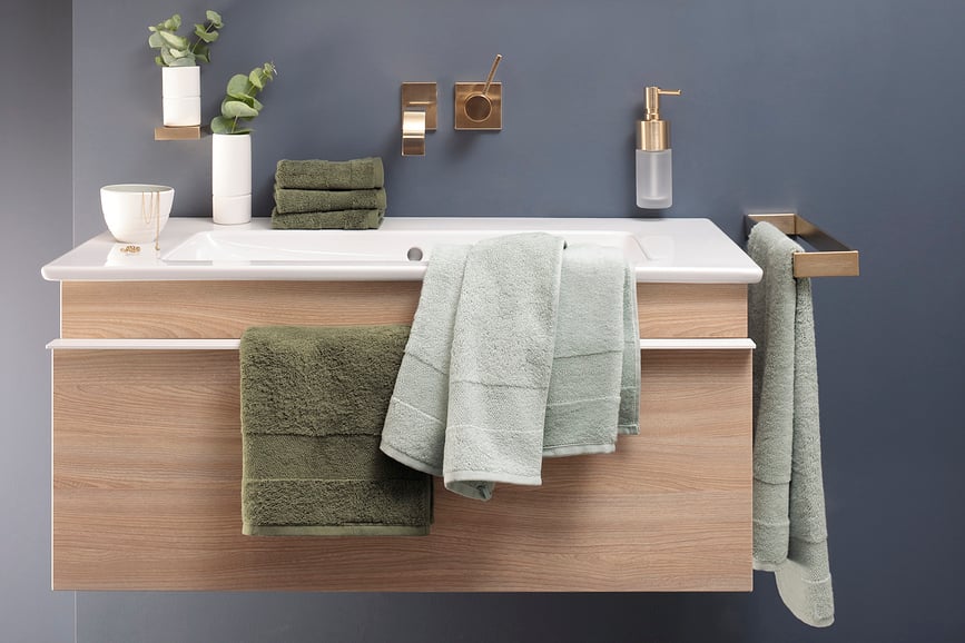 Toalla One, 50 x 100 cm, negro