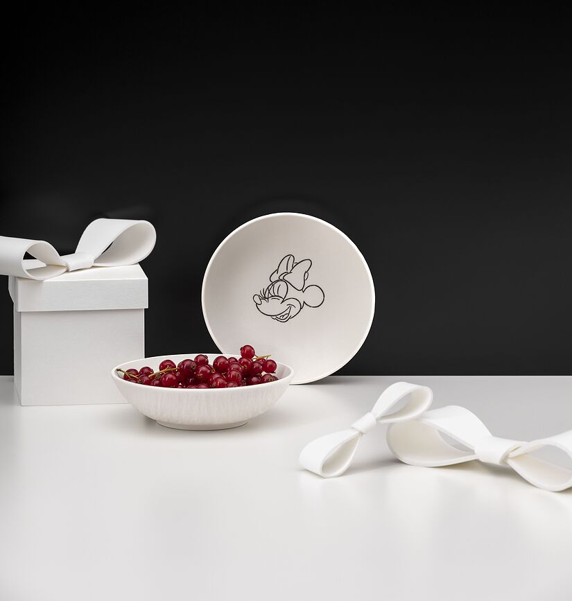 Bol à collation Manufacture Rock Mickey Mouse 13,2 cm, blanc