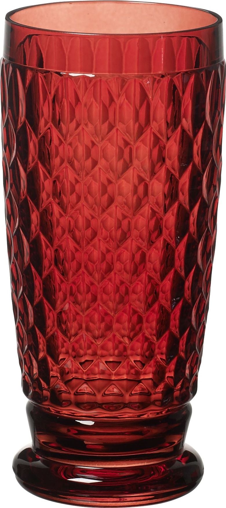 Boston Coloured Bierglas 400 ml rot