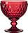Boston Coloured Goblet 390 ml red