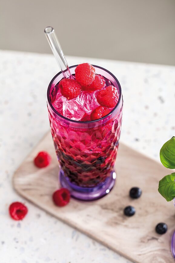 Boston Coloured Ποτήρι Μπύρας, 400 ml, μπλε