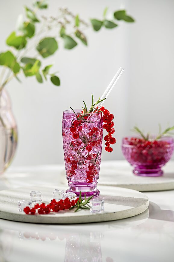 Boston Coloured Ποτήρι Μπύρας, 400 ml, μπλε