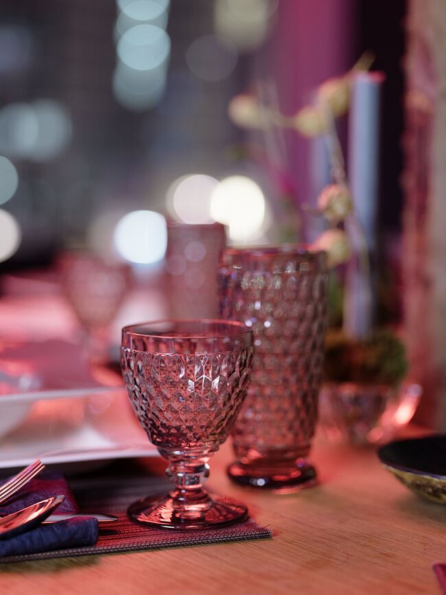 Boston Coloured Verre à Vin Blanc 230 ml, violet