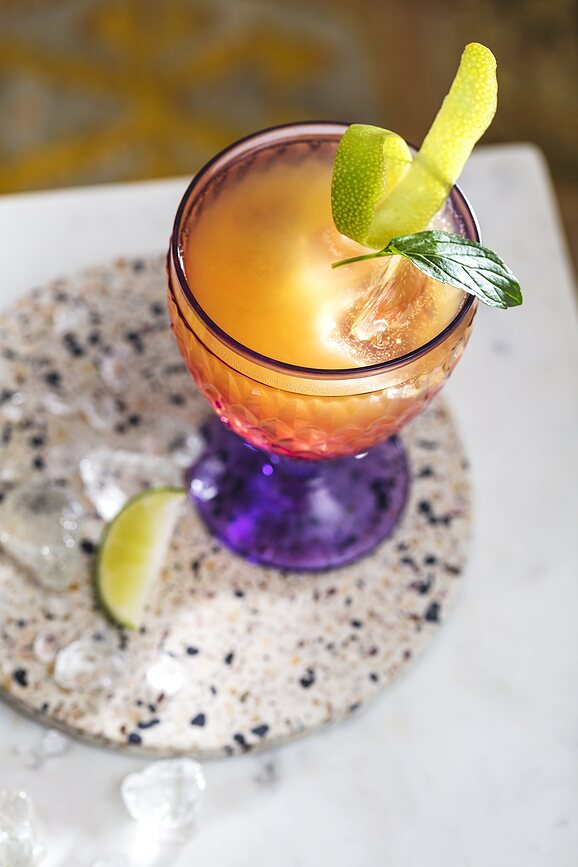 Boston Coloured Verre à Vin Rouge, 300 ml, myrtille