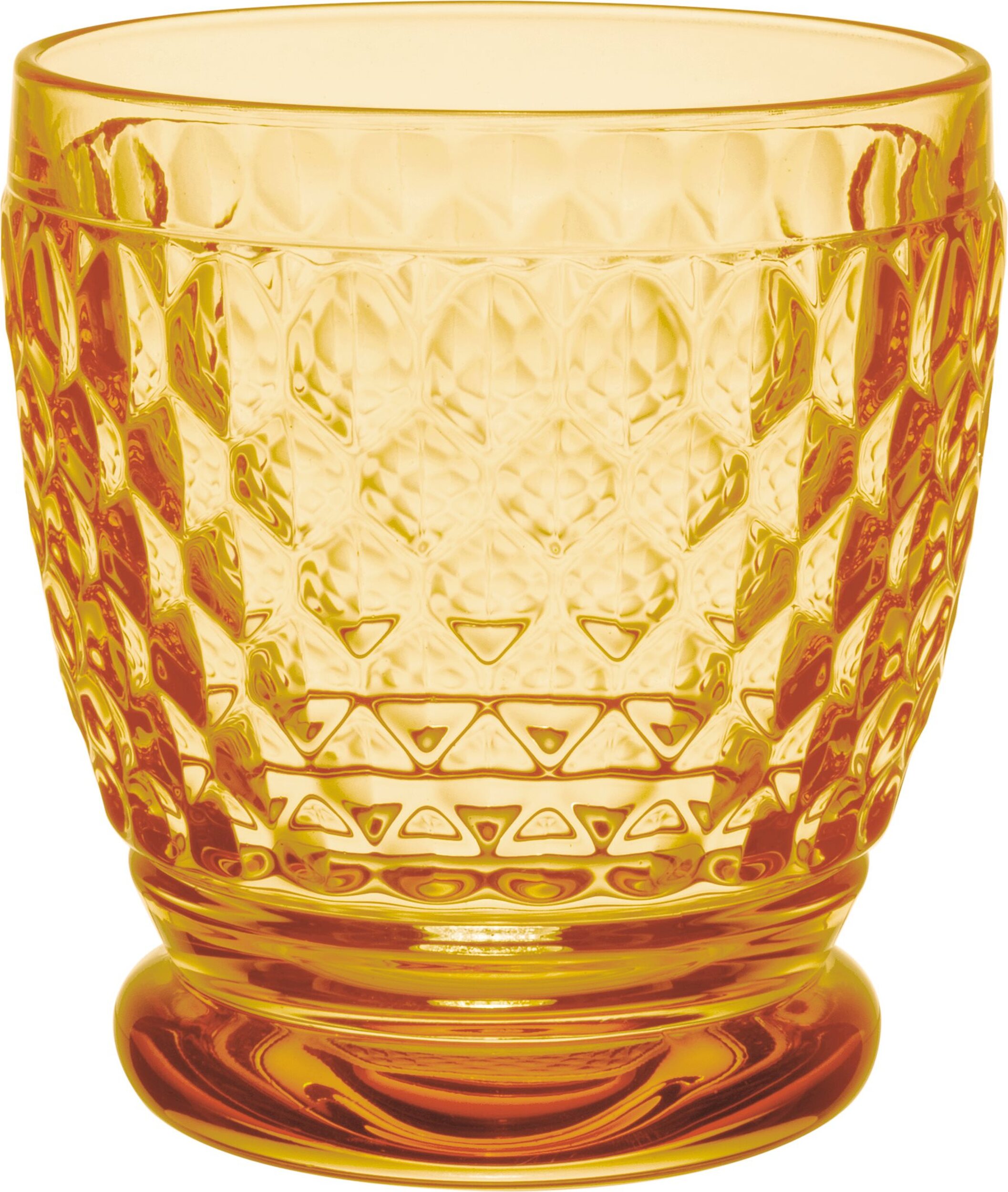Boston Coloured Wasserglas 330 ml safranfarben