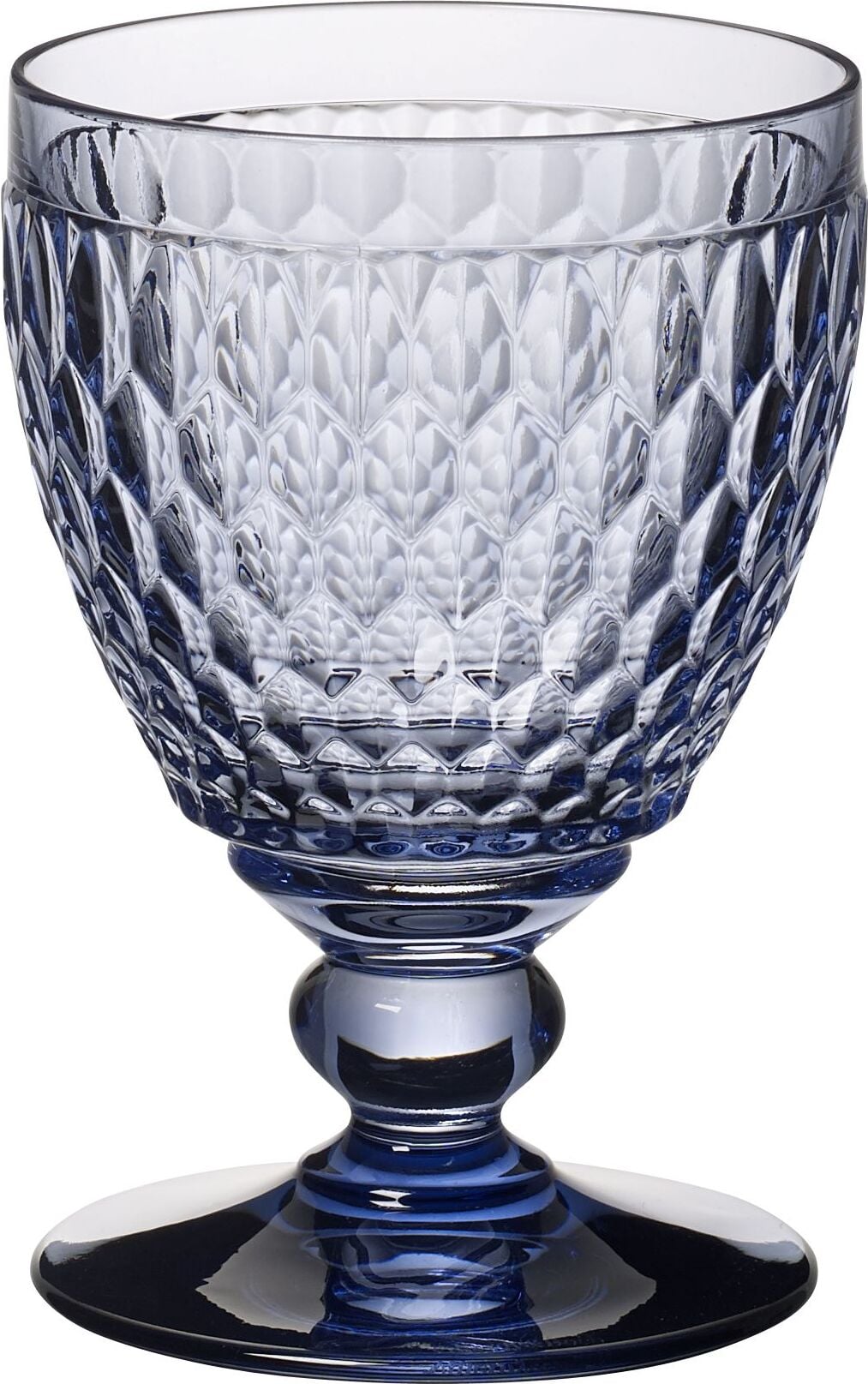 Boston Coloured Wasserglas 400 ml blau