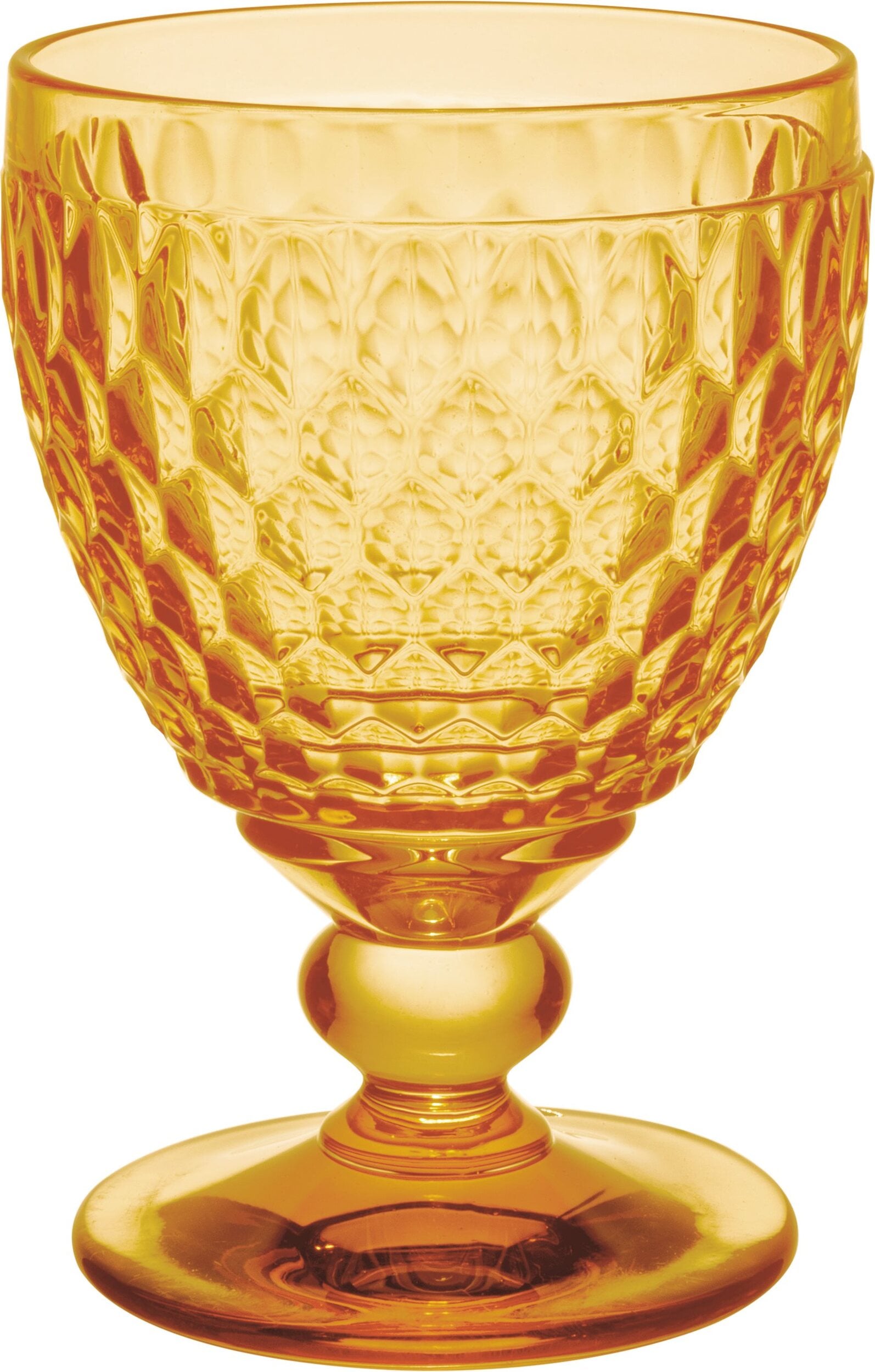 Boston Coloured Wasserglas 400 ml safranfarben