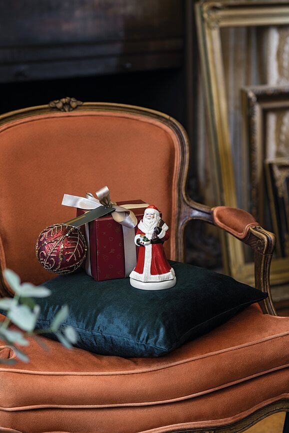 Caja de Música Nostalgic Melody, con figura de Papá Noel