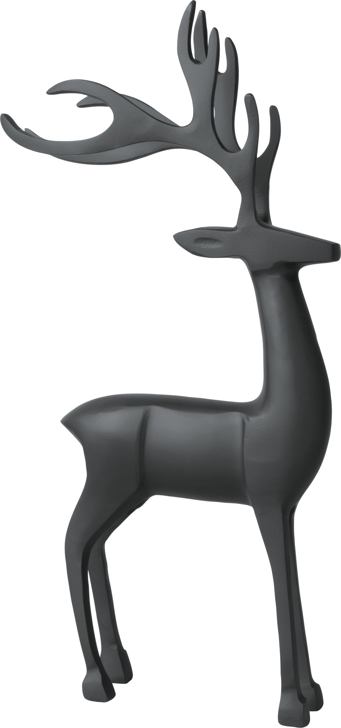 Christmas Chic Dekofigur Rentier 44 cm, schwarz