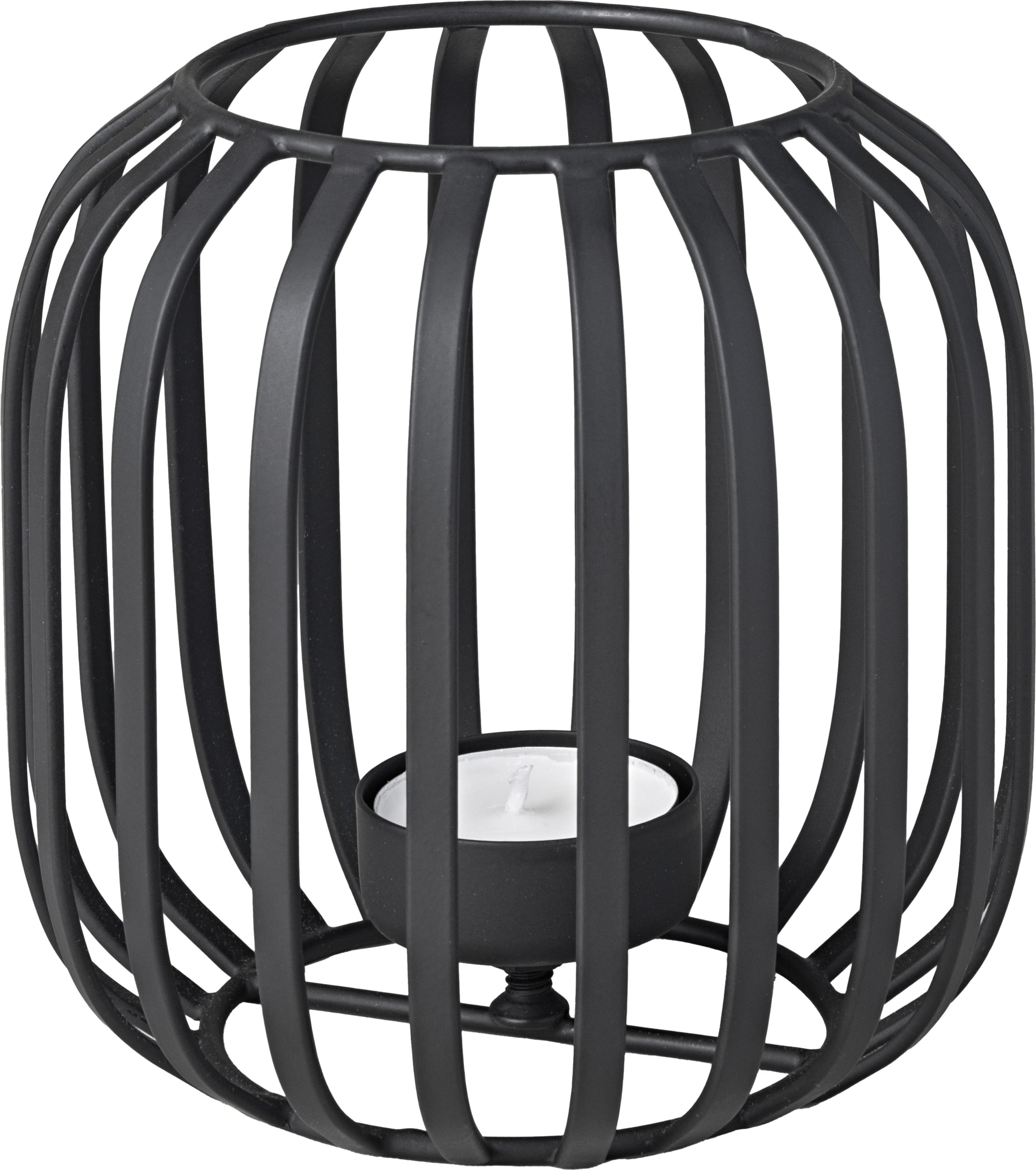 Christmas Chic Laterne 12,5 cm, schwarz