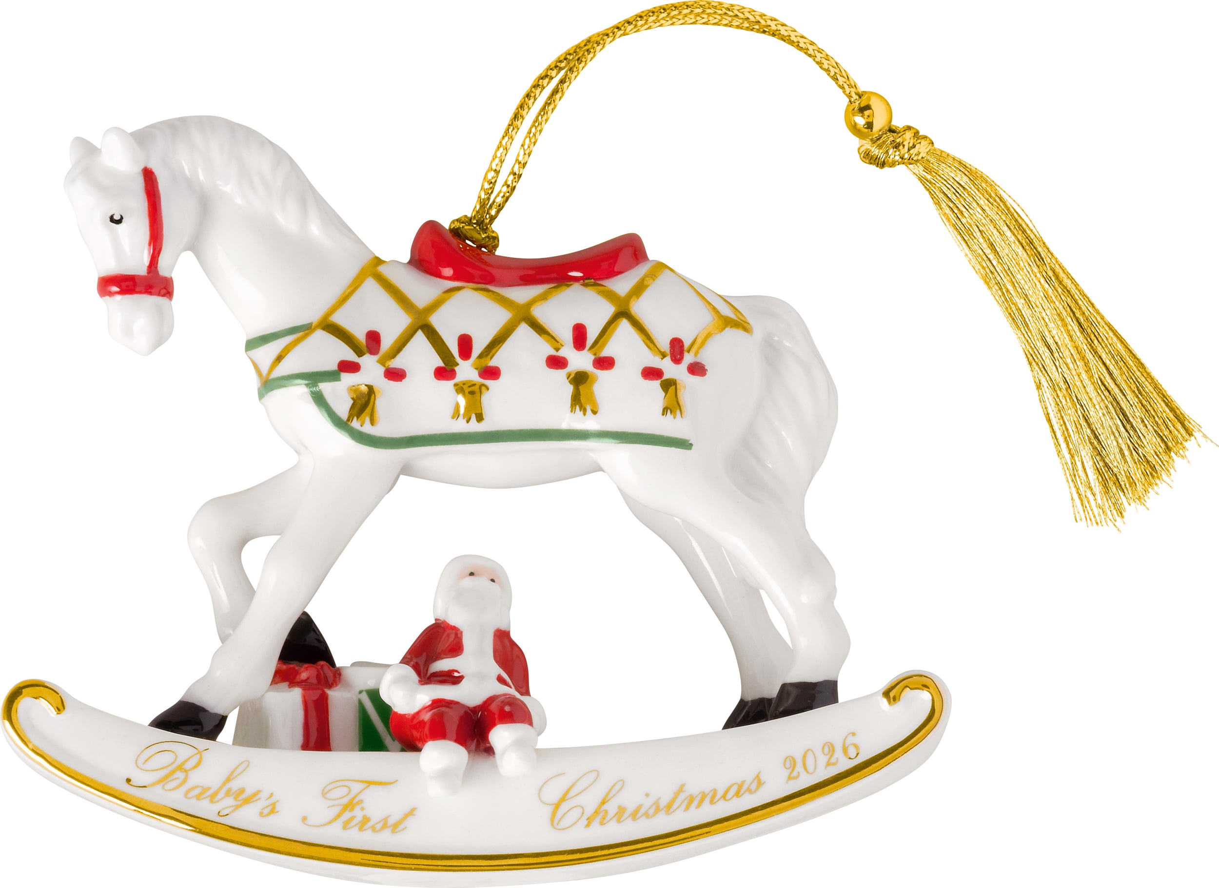 Christmas Classics 2026 Christbaumschmuck Schaukelpferd