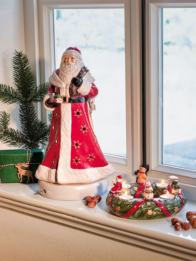 Christmas Toy's Memory Christmas figurine 45 cm santa claus - FA