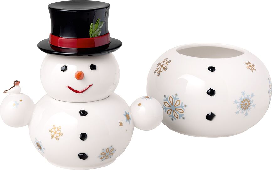 Christmas Toy's Memory Coupelles à Apéritif, motif bonhomme de neige, 31 cm, Set 4 pièces