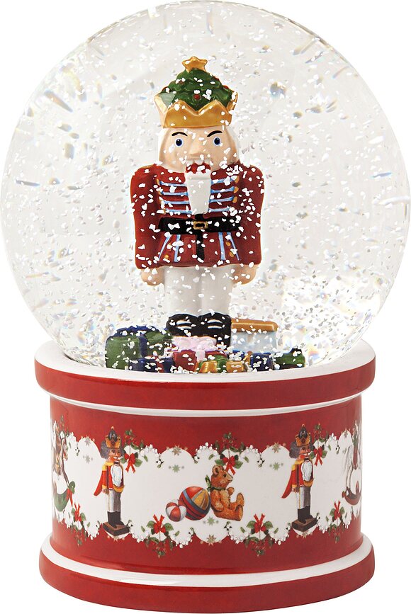 Christmas Toys Χιονόμπαλα Χριστουγεννιάτικη, 17 cm