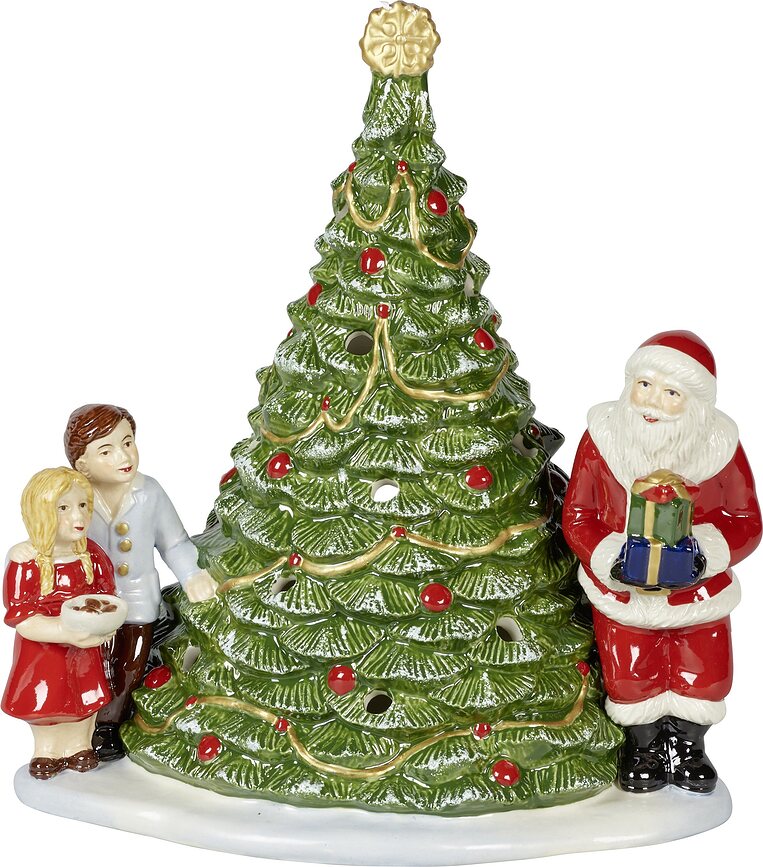 Christmas Toys Κηροπήγιο για ρεσό, σε σχήμα χριστουγεννιάτικου δέντρου, 23 cm