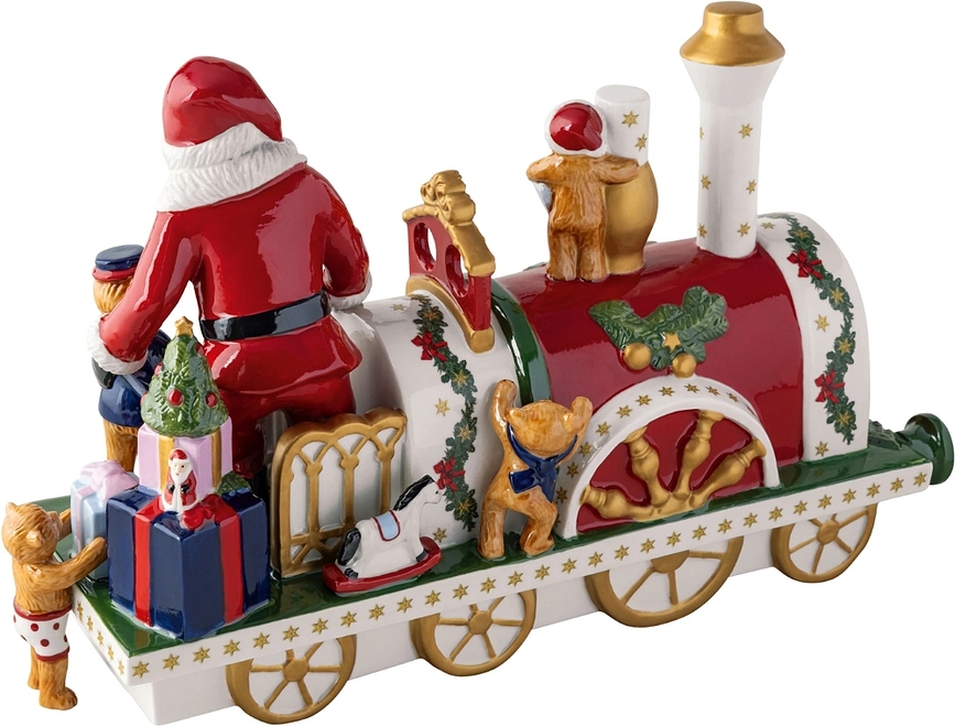 Christmas Toys Memory Figurica, lokomotiva