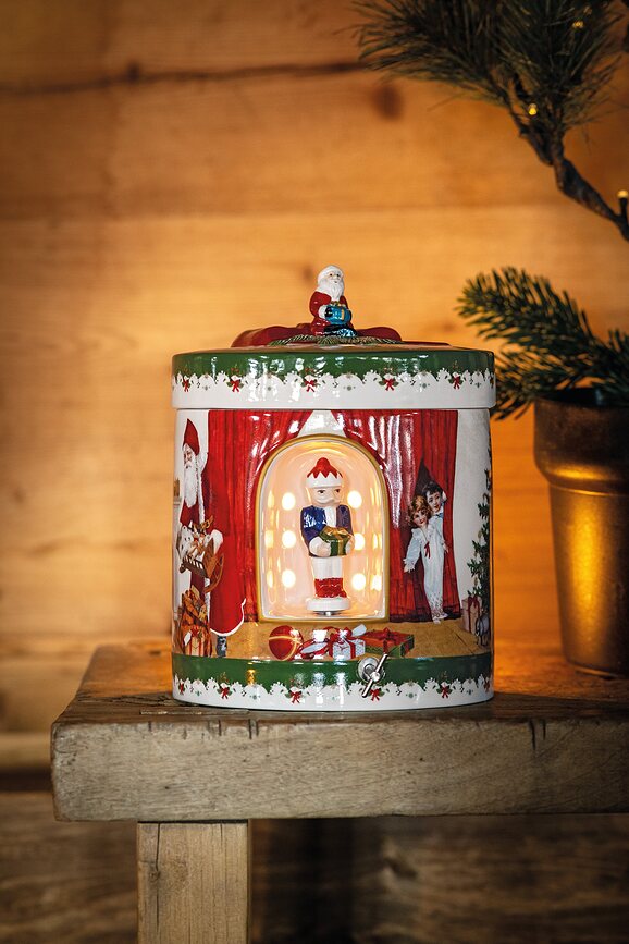 Christmas Toys Škatla za shranjevanje, kvadratna