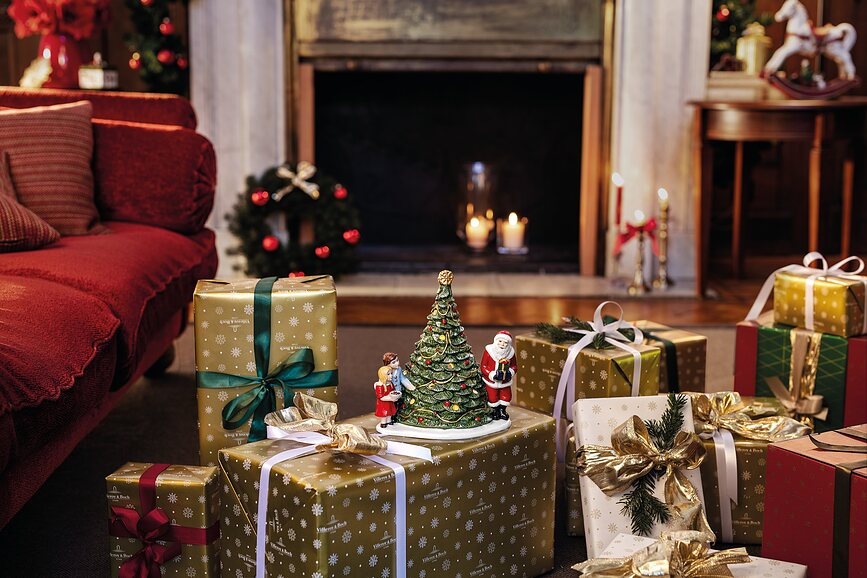 Christmas Toys Svijećnjak za lučice božićno drvce 14 cm