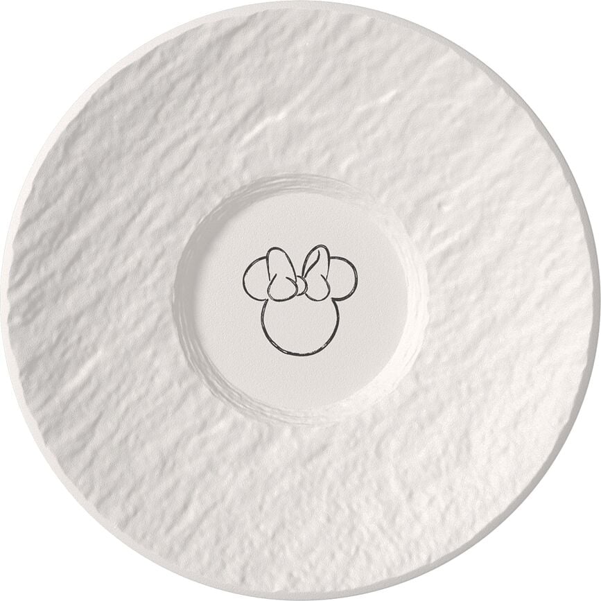 Чинийка за чаша за еспресо Manufacture Rock Mickey Mouse, бяла