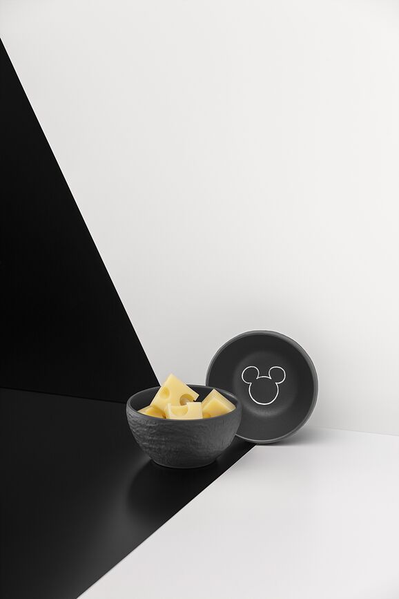 Ciotola per salsa o dip Manufacture Rock Mickey Mouse 7,7 cm, bianca