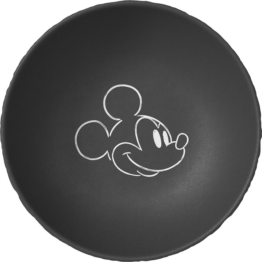Ciotola per snack Manufacture Rock Mickey Mouse 13,2 cm, nera