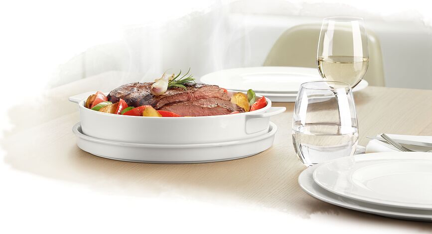 Clever Cooking Plat de Cuisson rond, taille S