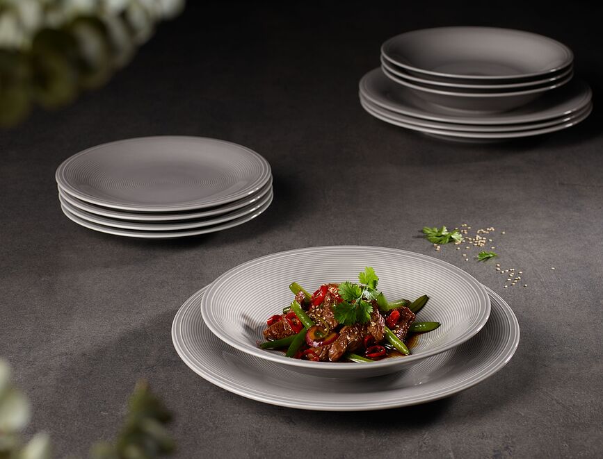 Color Loop Stone Plates 12 el.