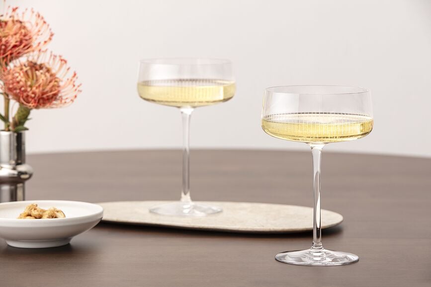 Copas de champán Afina 120 ml, 4 unidades