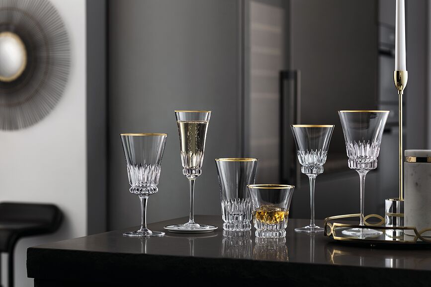 Copas de Vino Blanco Grand Royal Gold, Pack de 2