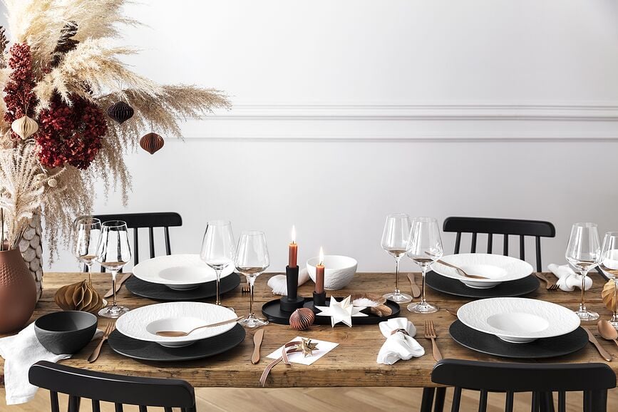 Copas de vino blanco La Divina, 380 ml, 4 unidades