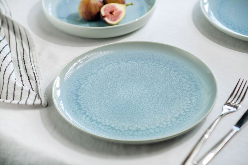 Crafted Blueberry Assiette Plate, 26 cm