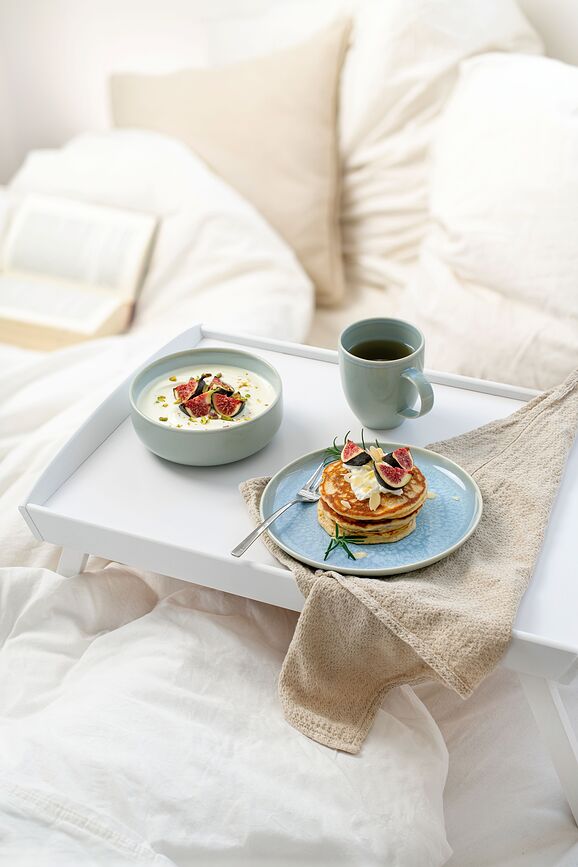 Crafted Blueberry Set de Petit-Déjeuner, Service 6 pièces