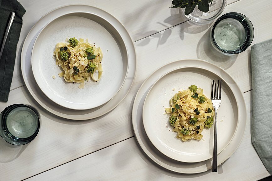 Crafted Cotton Assiette Creuse, 21,5 cm