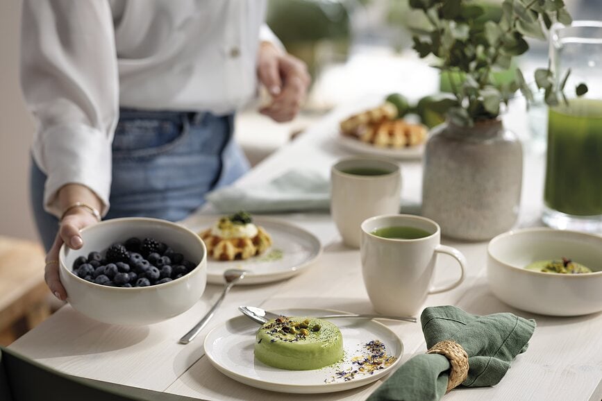 Crafted Cotton Set za Doručak Set od 6 dijelova