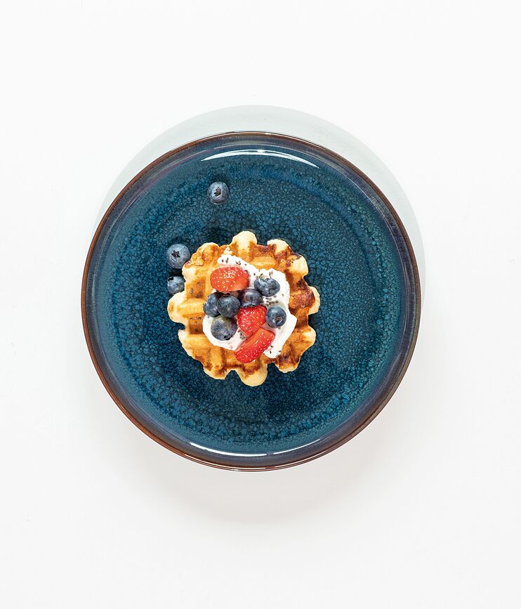 Crafted Denim Assiette à Déjeuner, 21 cm