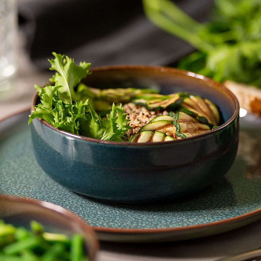 Crafted Denim Set Petit-Déjeuner 6 pièces