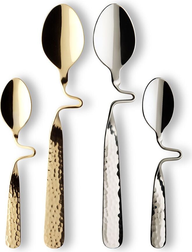 Cucharilla de Espresso NewWave Caffe, plateada