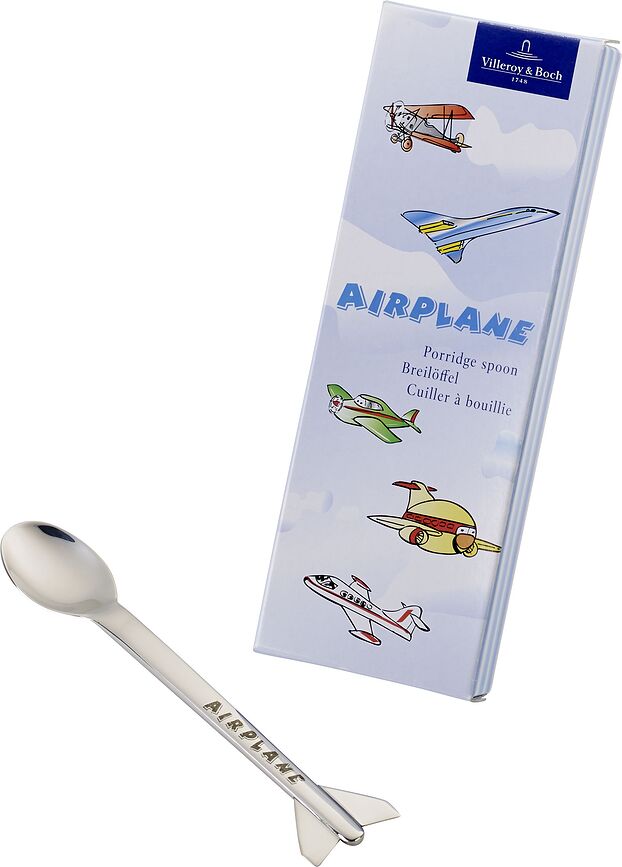 Cucharita infantil Kid's Dining, diseño avión