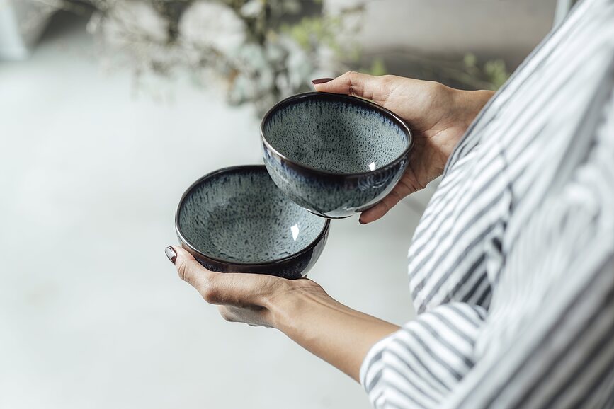 Cuenco para arroz Lave, gris