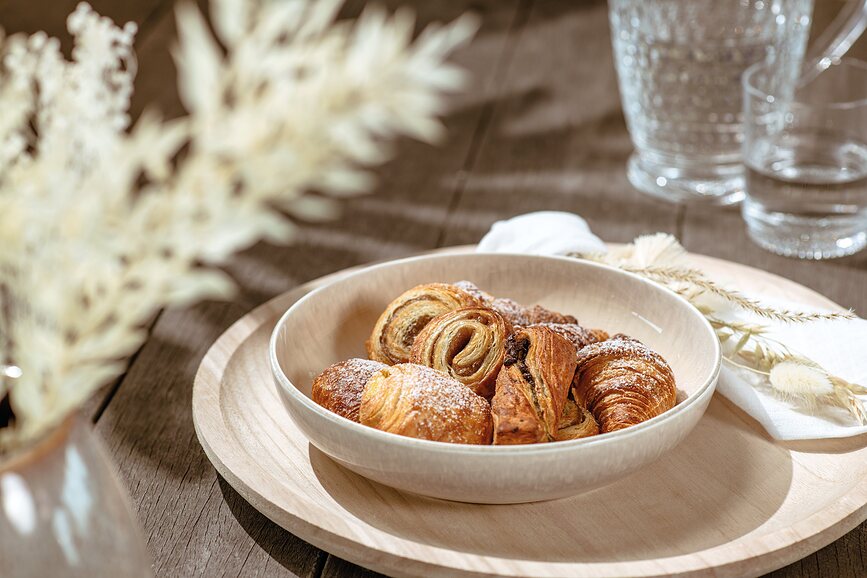 Cuenco para pasta Perlemor Sand, 22 cm