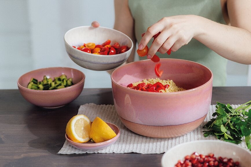 Cuenco Perlemor Sand, 17 cm