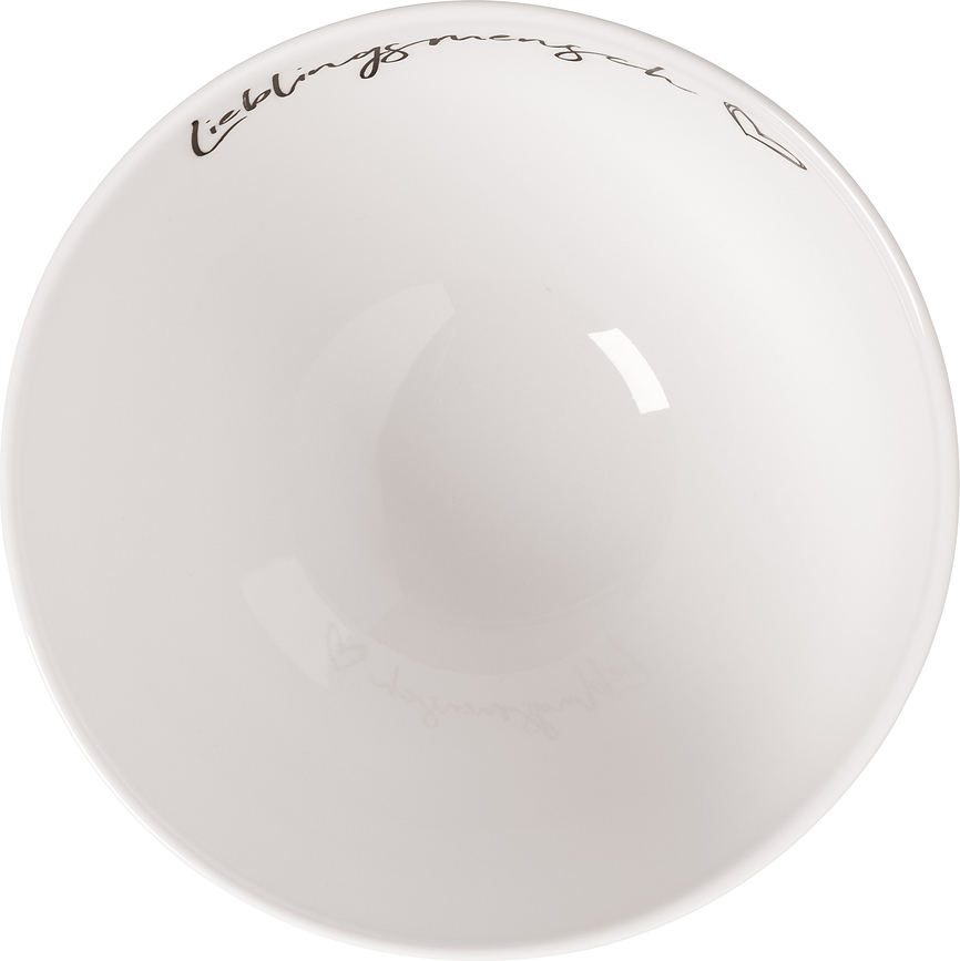 Bol Statement Je T'aime, 14 cm