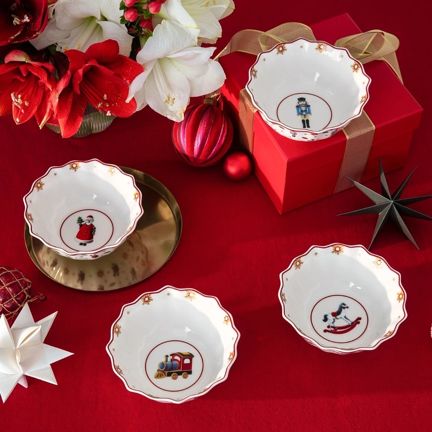 Cuencos Toys Delight Anniversary, 4 unidades