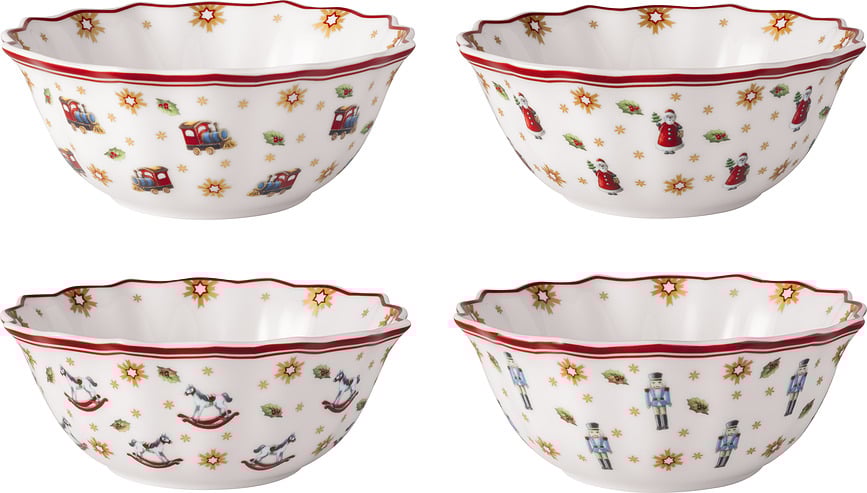 Cuencos Toys Delight Anniversary, 4 unidades